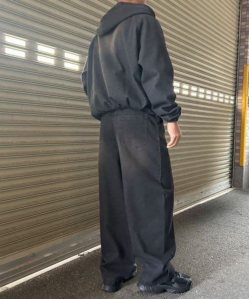 12OZデニムジップパーカー