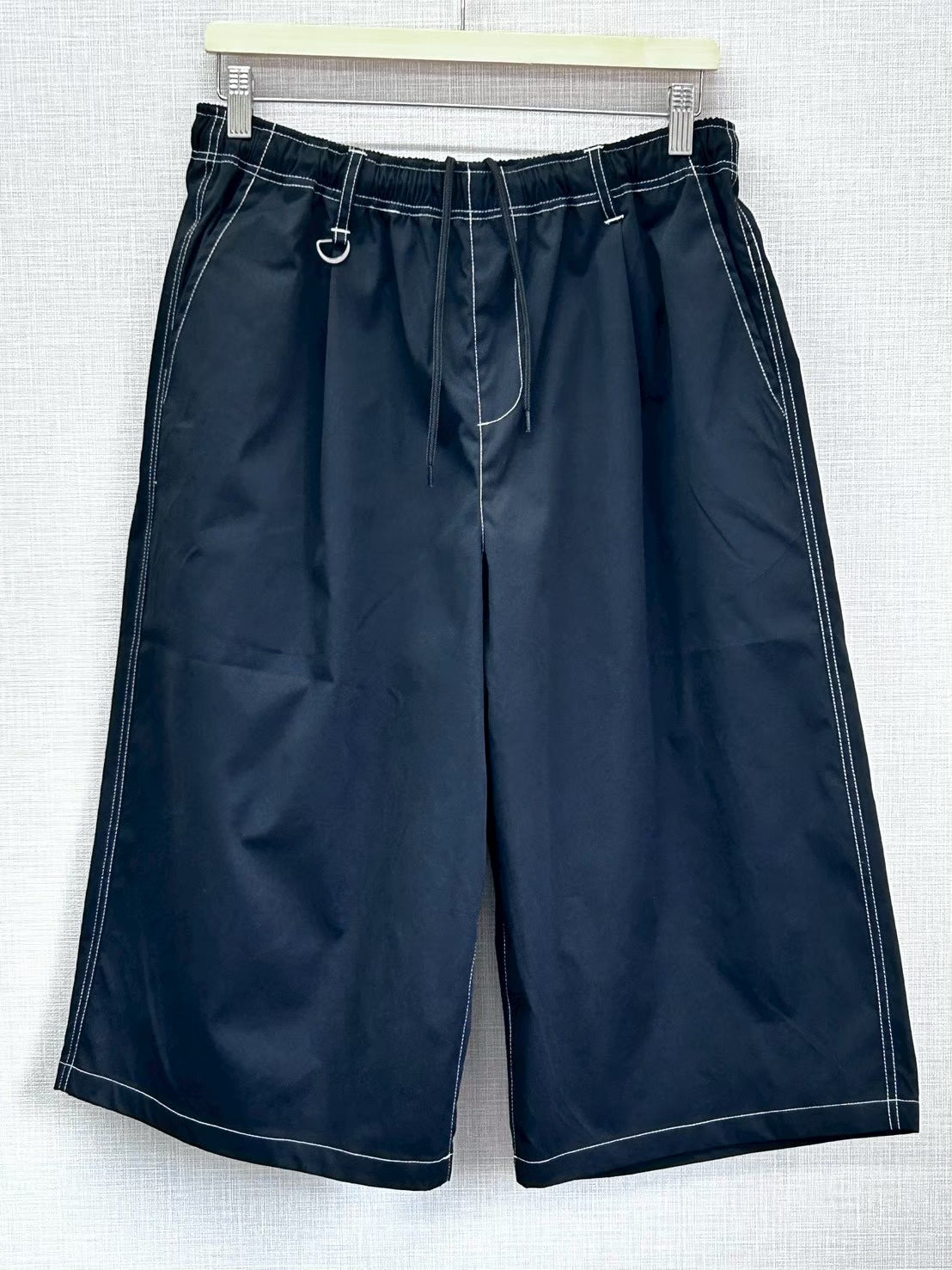 ポリツイルバルーンクロップド丈パンツ