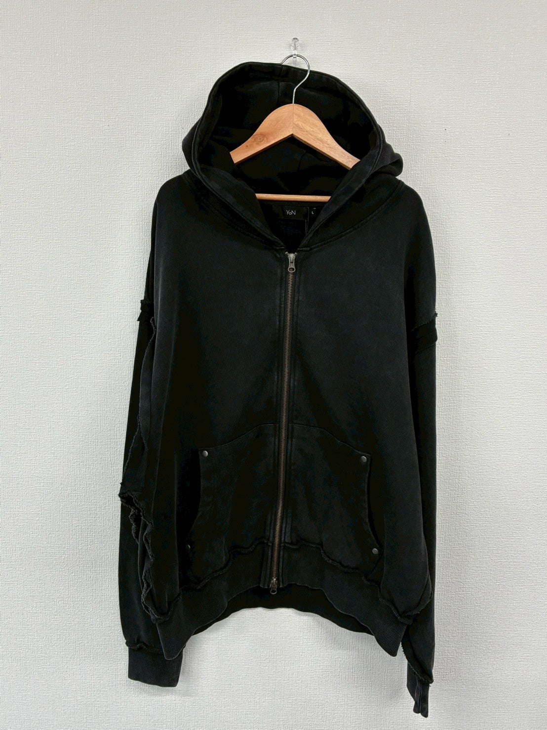 裏毛ジップパーカー