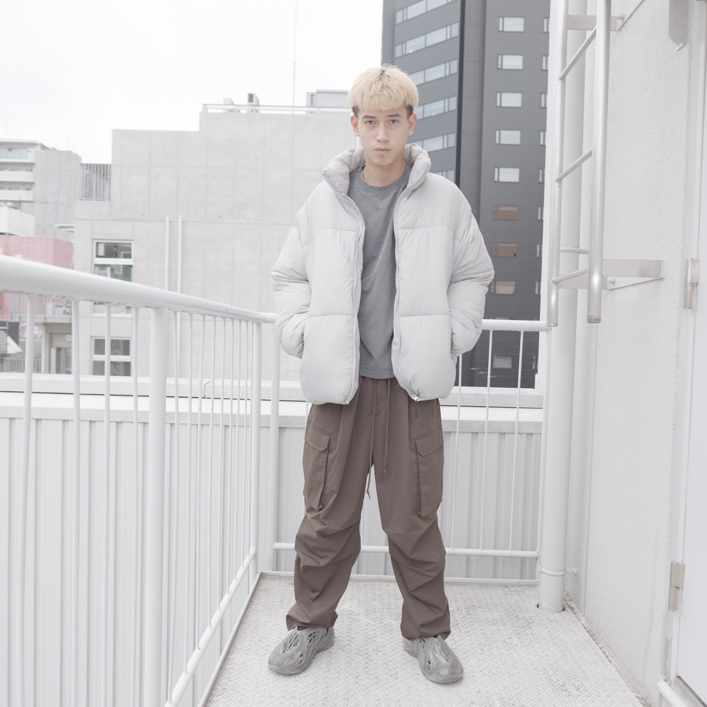 ナチュラルストレッチカーゴパンツ