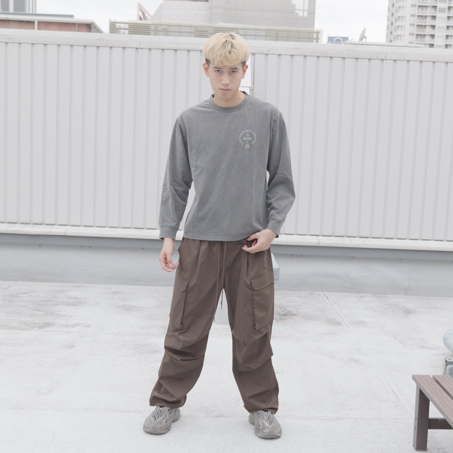 ナチュラルストレッチカーゴパンツ