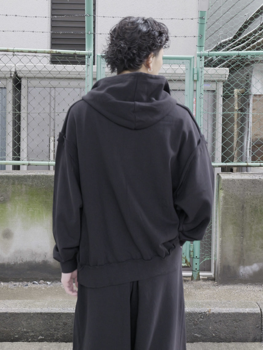 裏毛ジップパーカー