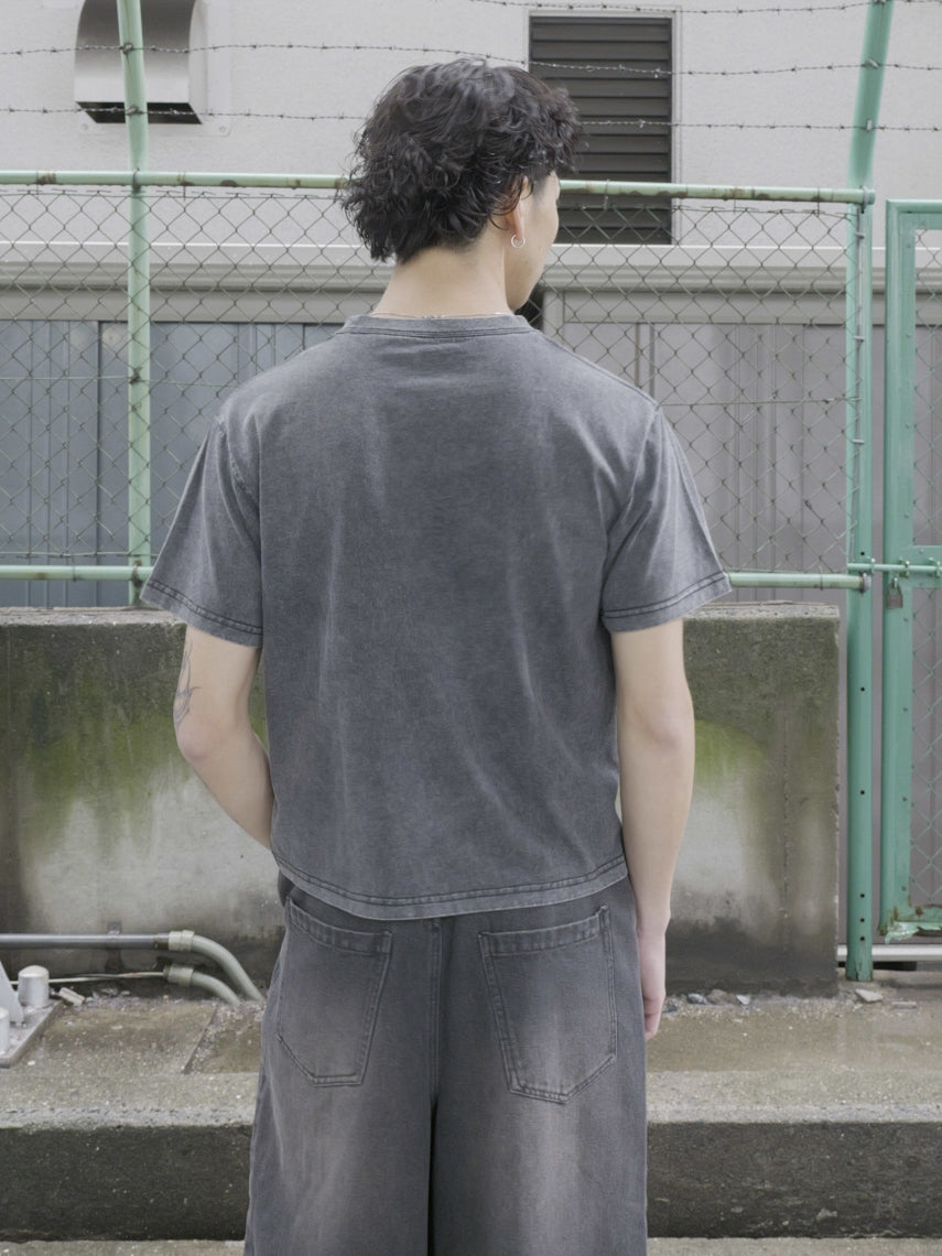 短丈半袖Tシャツ