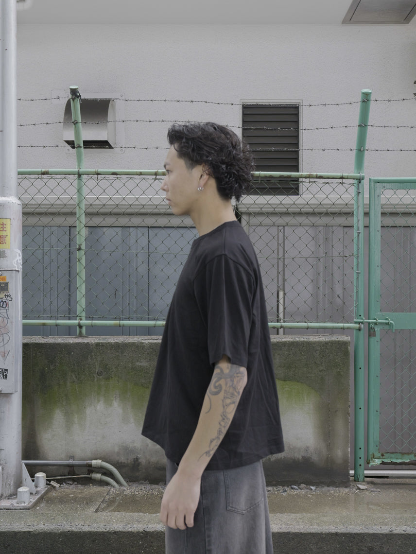 ヘンリーネック半袖Tシャツ