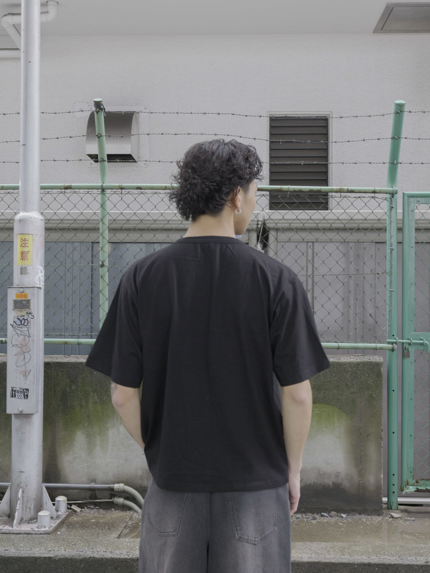 ヘンリーネック半袖Tシャツ